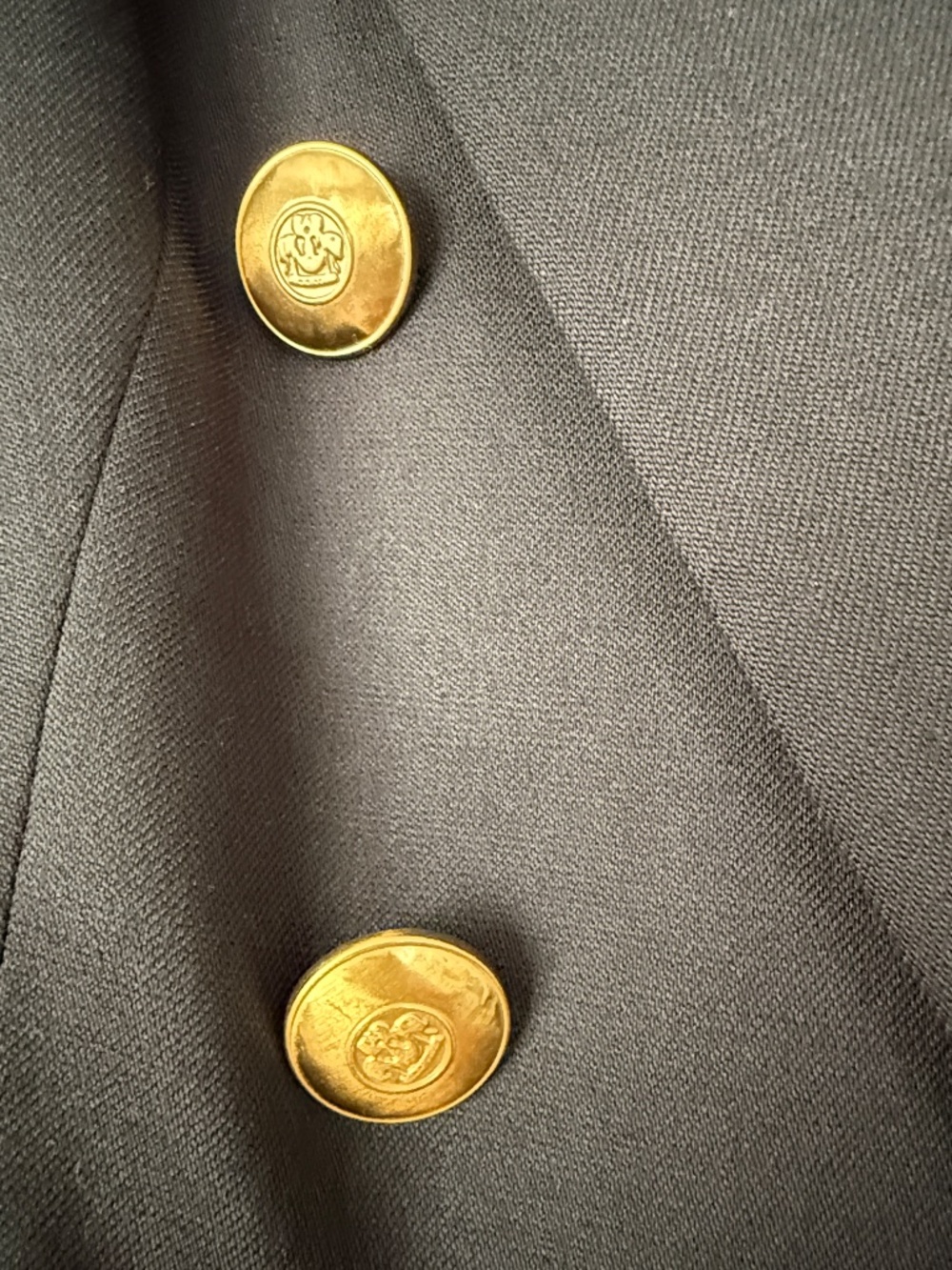Veronica Beard Rhys Black Dickey Wool Blazer with Gold Buttons Sz 2 NWT $848 - Picture 5 of 11